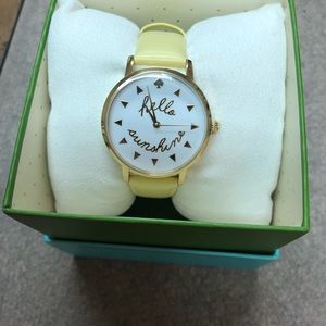 Hello Sunshine Watch, Kate Spade! SOLD